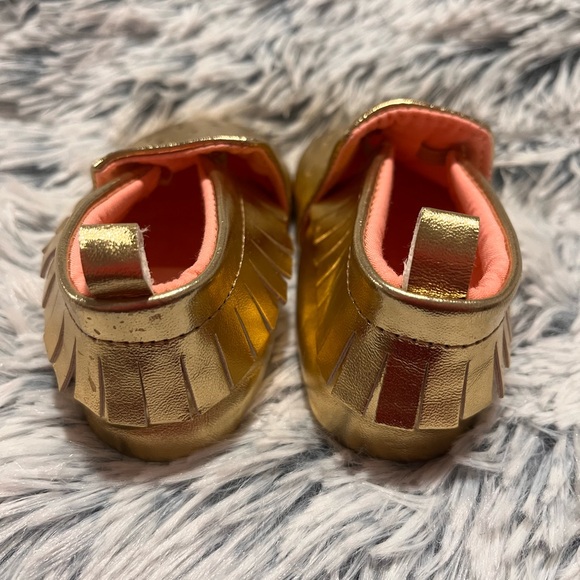 Baby Girl Gold Metallic Shoes, Size 6-9 Months, Target - Picture 5 of 6